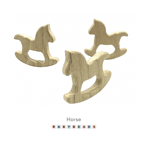 Wooden Teethers - Horse.