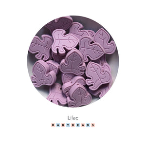Silicone Beads - Leaf.