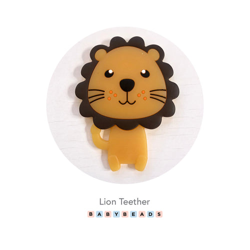 Silicone Teethers -  Lion.