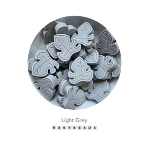 Silicone Beads - Leaf.