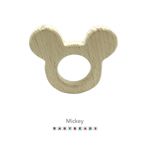 Wooden Teether - Mickey.