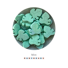 Load image into Gallery viewer, Silicone Beads - Leaf.
