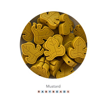 Load image into Gallery viewer, Silicone Beads - Leaf.
