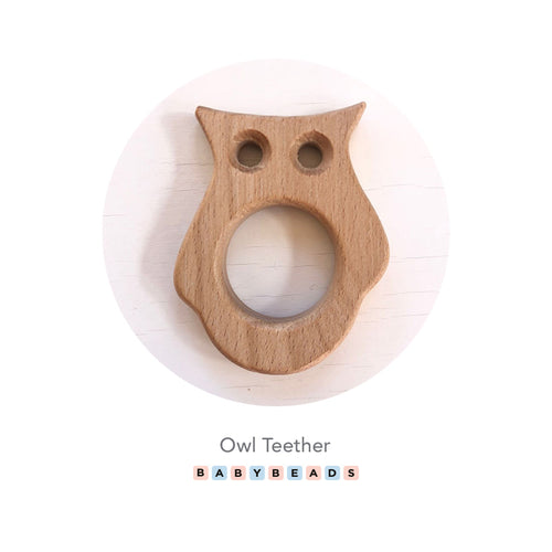 Wooden Teethers - Owl.