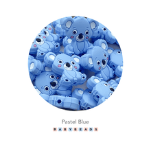 Load image into Gallery viewer, Silicone Beads - Koala.
