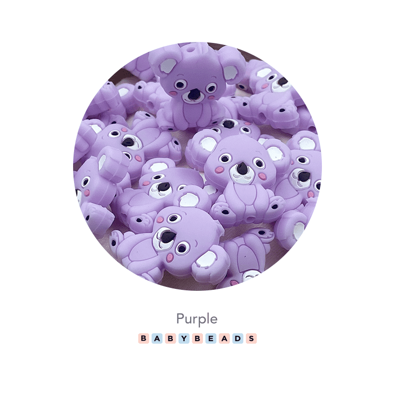 Silicone Beads - Koala.