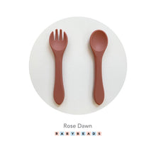 Load image into Gallery viewer, Silicone Spoon &amp; Fork sets - BabybeadsSA
