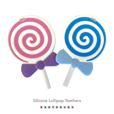 Silicone Teethers -  Lollipop.