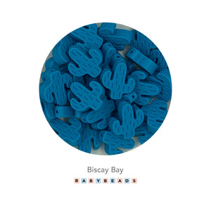 Silicone Beads - Cactus - BabybeadsSA