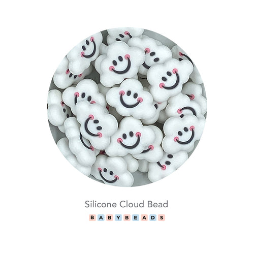 Silicone Beads - Clouds - BabybeadsSA