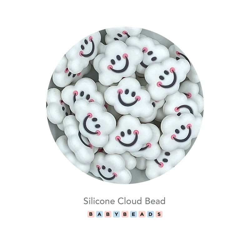 Silicone Beads - Clouds - BabybeadsSA