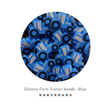 Load image into Gallery viewer, Silicone Beads - Farm Tractor.
