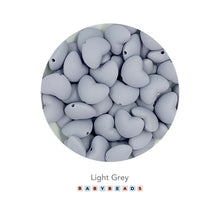 Load image into Gallery viewer, Silicone Beads - Heart - BabybeadsSA

