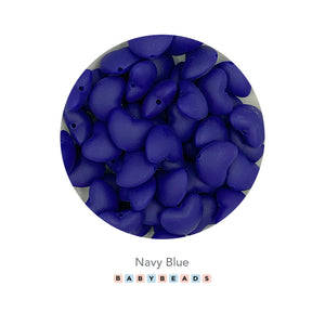 Silicone Beads - Heart - BabybeadsSA