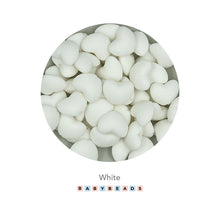 Load image into Gallery viewer, Silicone Beads - Heart - BabybeadsSA
