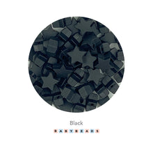 Load image into Gallery viewer, Silicone Beads - Mini Star - BabybeadsSA
