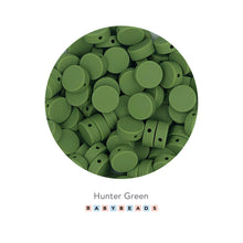 Load image into Gallery viewer, 15mm Silicone Flat Round Beads.
