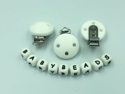 Silicone Dummy Clips - BabybeadsSA