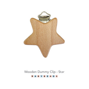Wooden Shaped Dummy Clips.