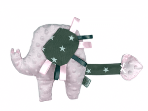 Elephant Comforter & Taglet Teddy - Girl.