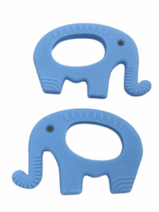 Silicone Teethers - Elephant - BabybeadsSA